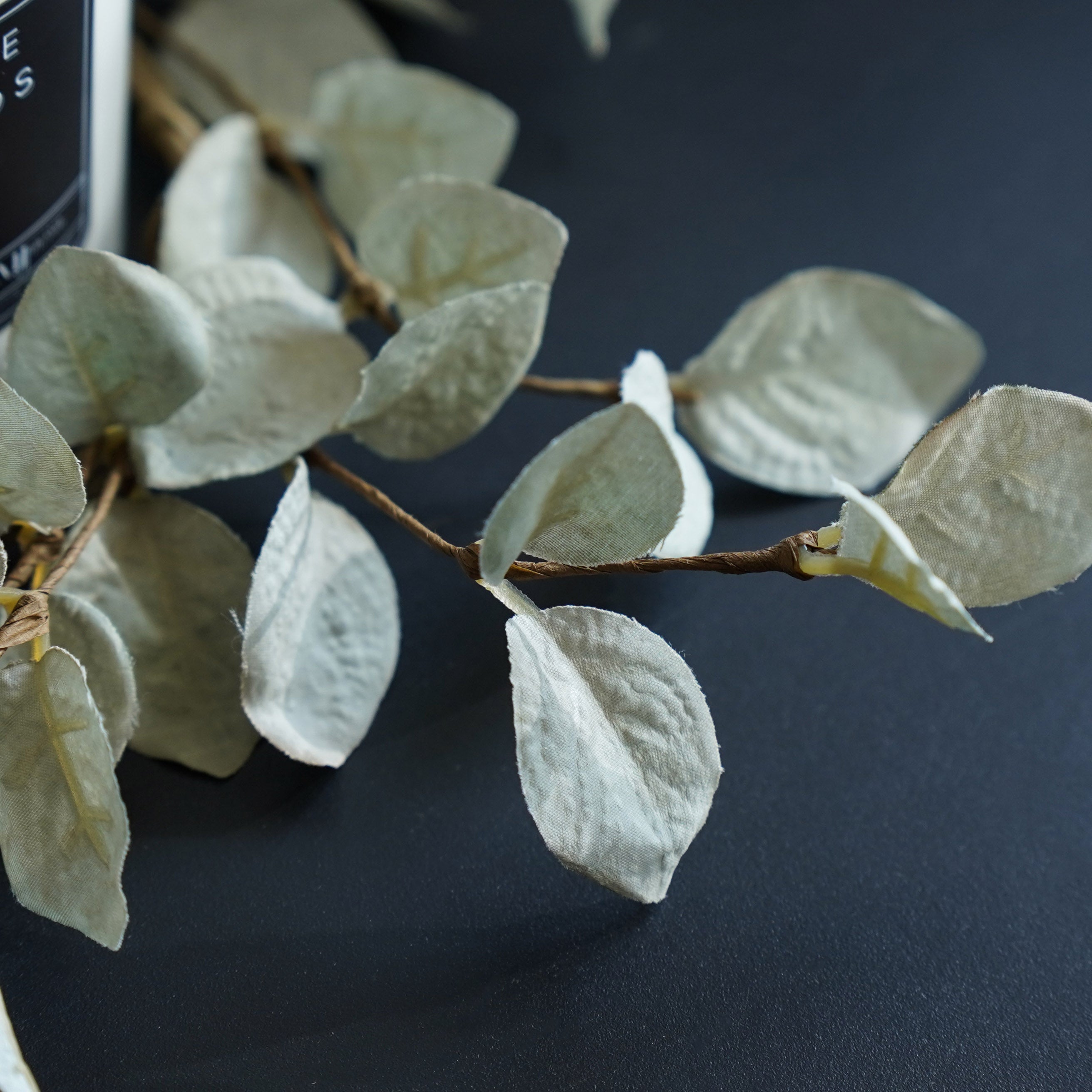 Light Green Eucalyptus Candle Ring | Small