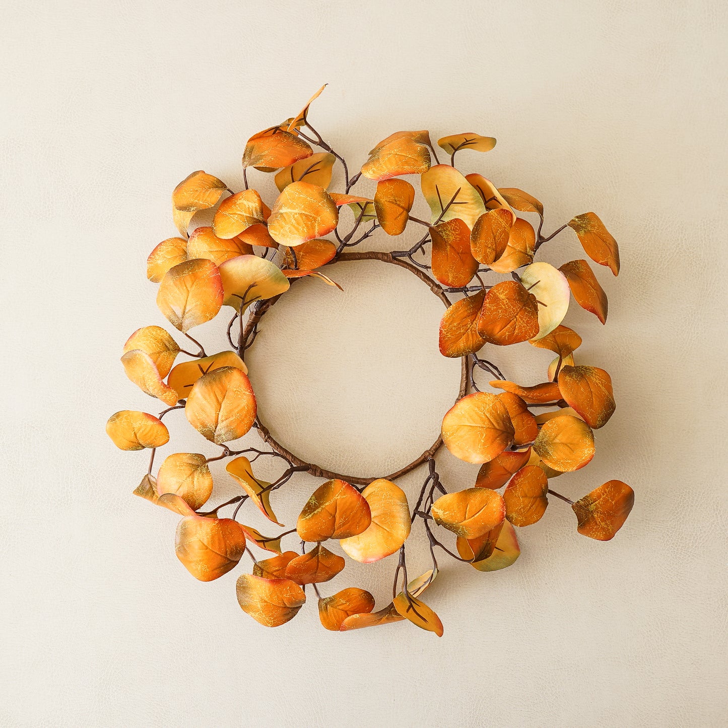 Mustard Eucalyptus Candle Ring