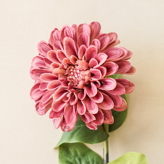 Real Touch Zinnia Bloom | Purple