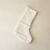 Woven Cotton Blend Stocking