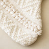 Woven Cotton Blend Stocking