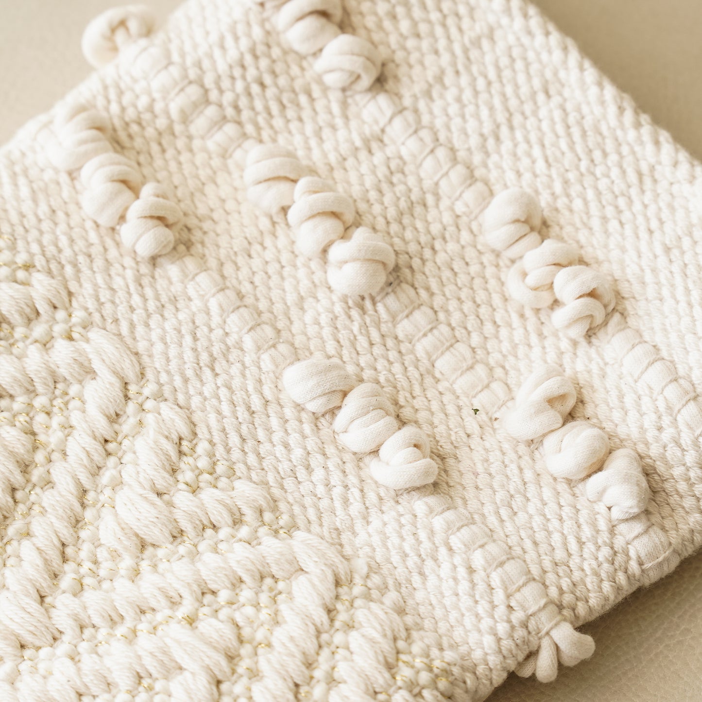 Woven Cotton Blend Stocking