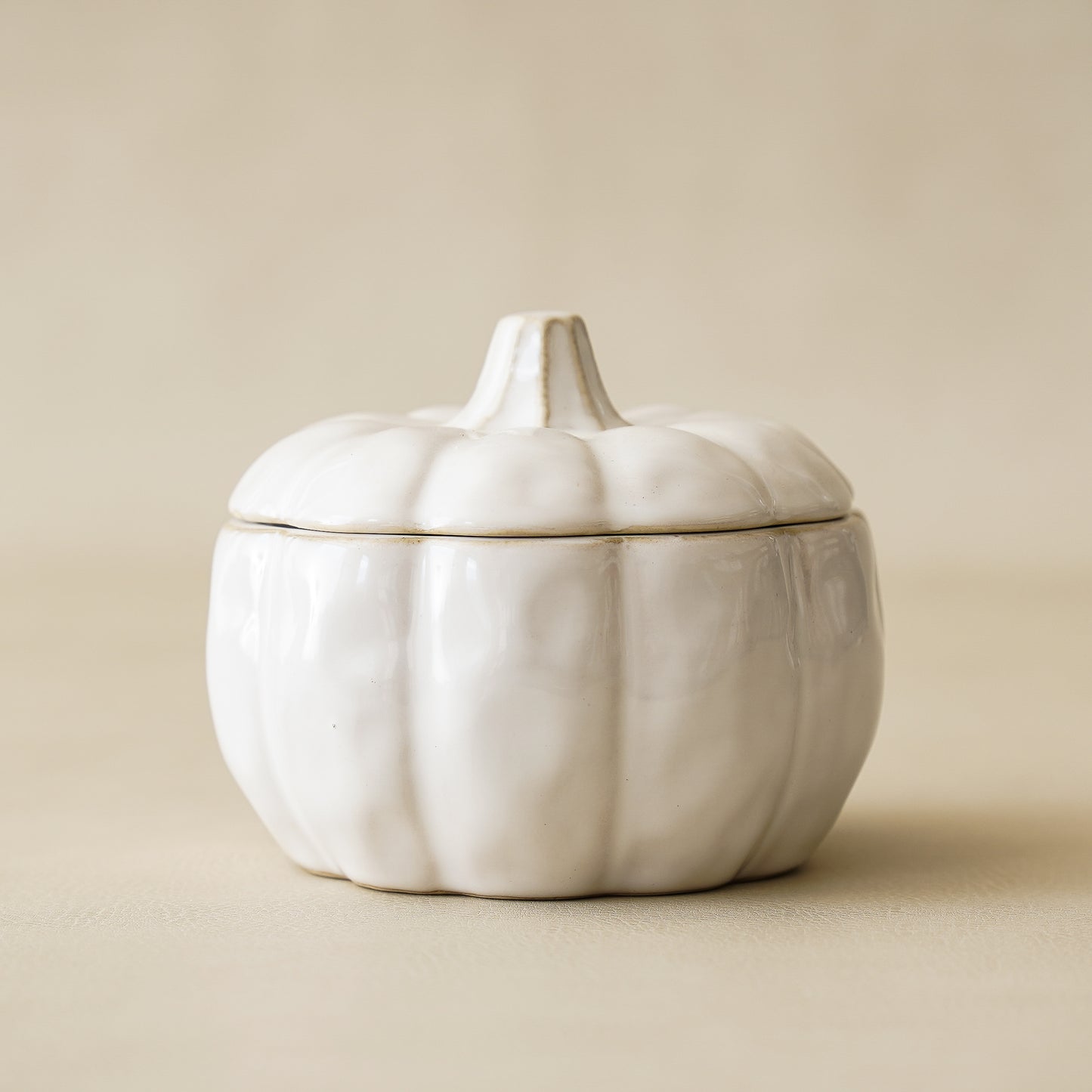 Reactive Glaze Pumpkin Bowl