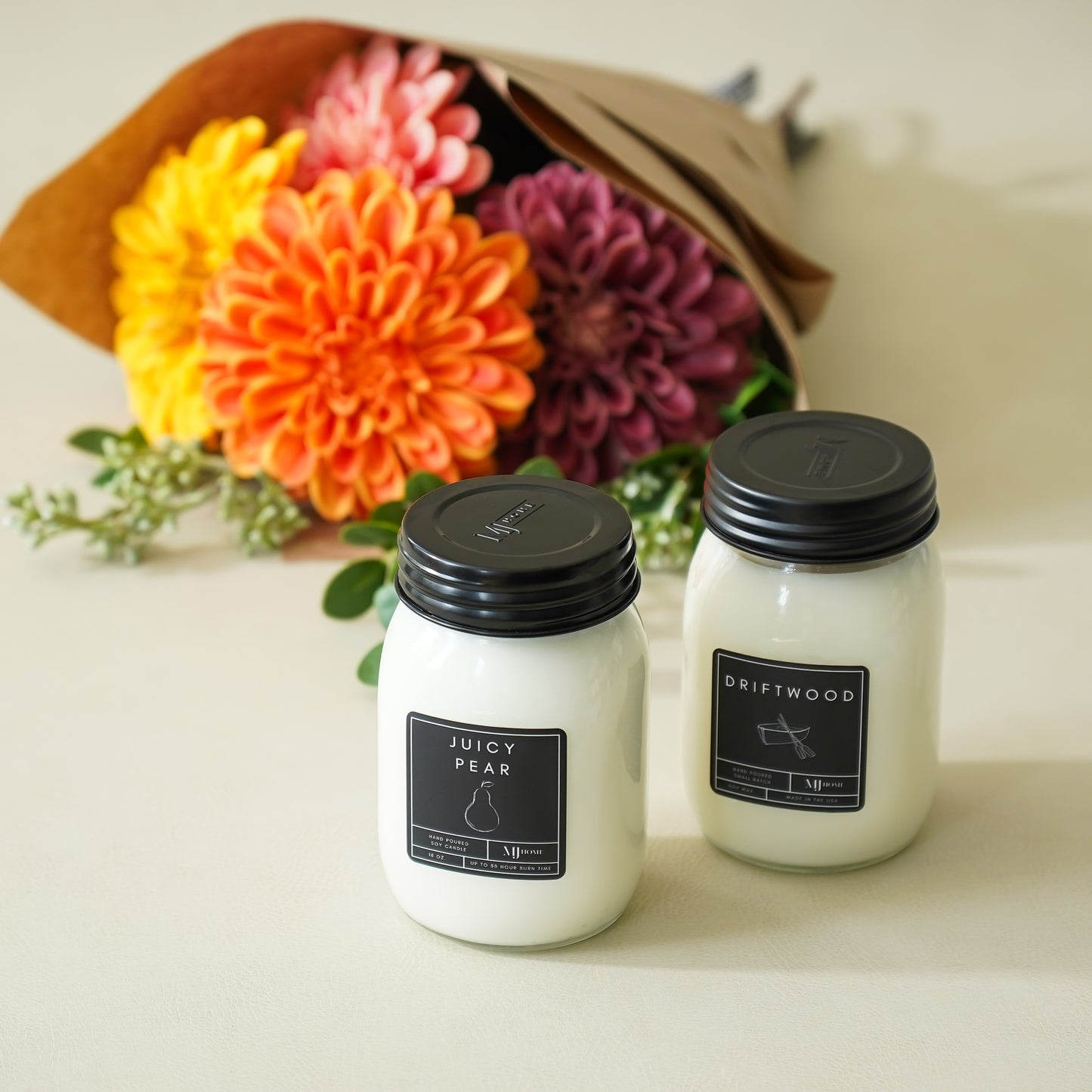 Mother's Day Bouquet & Candle Gift Bundle | SAVE $38!