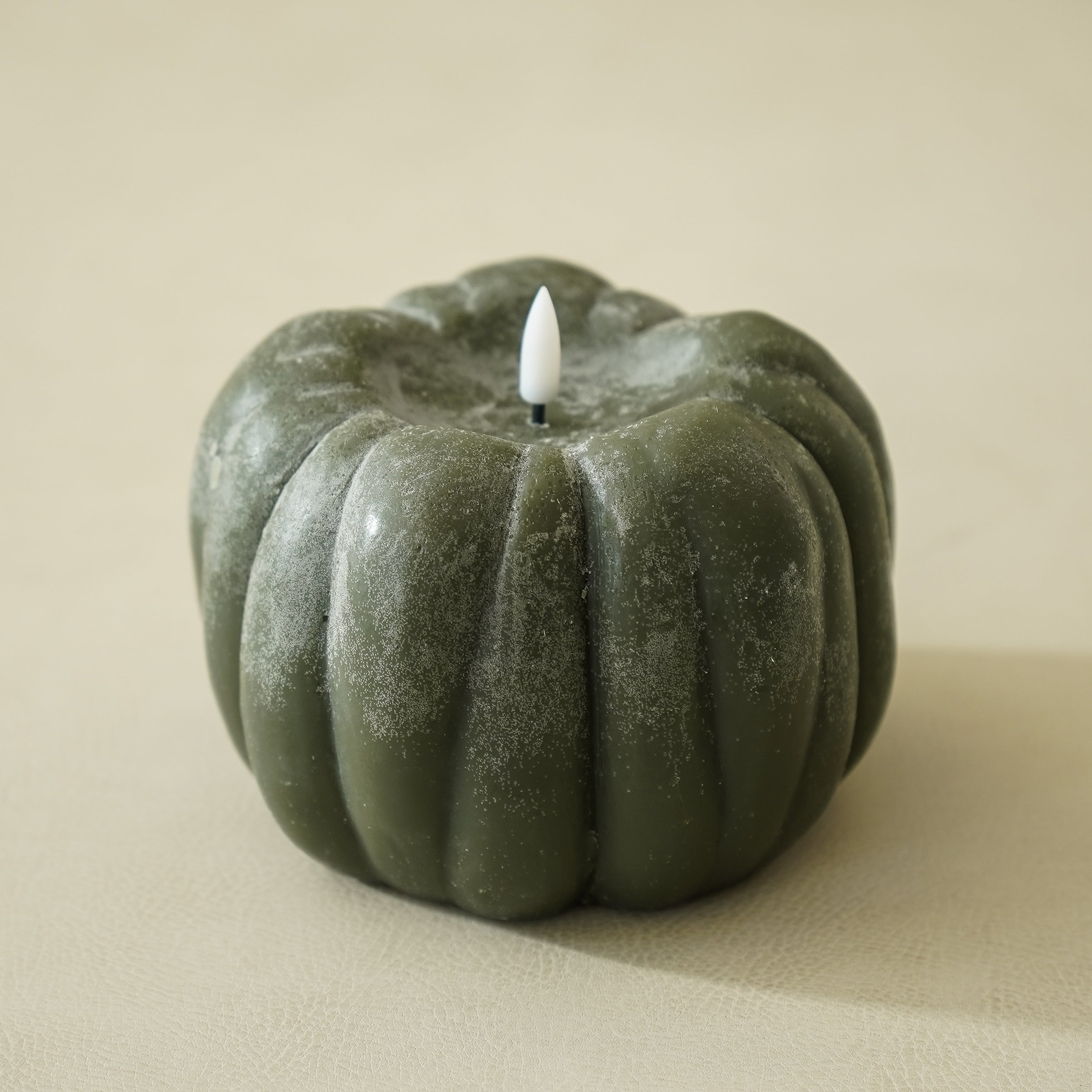 Flameless Pumpkin Candles