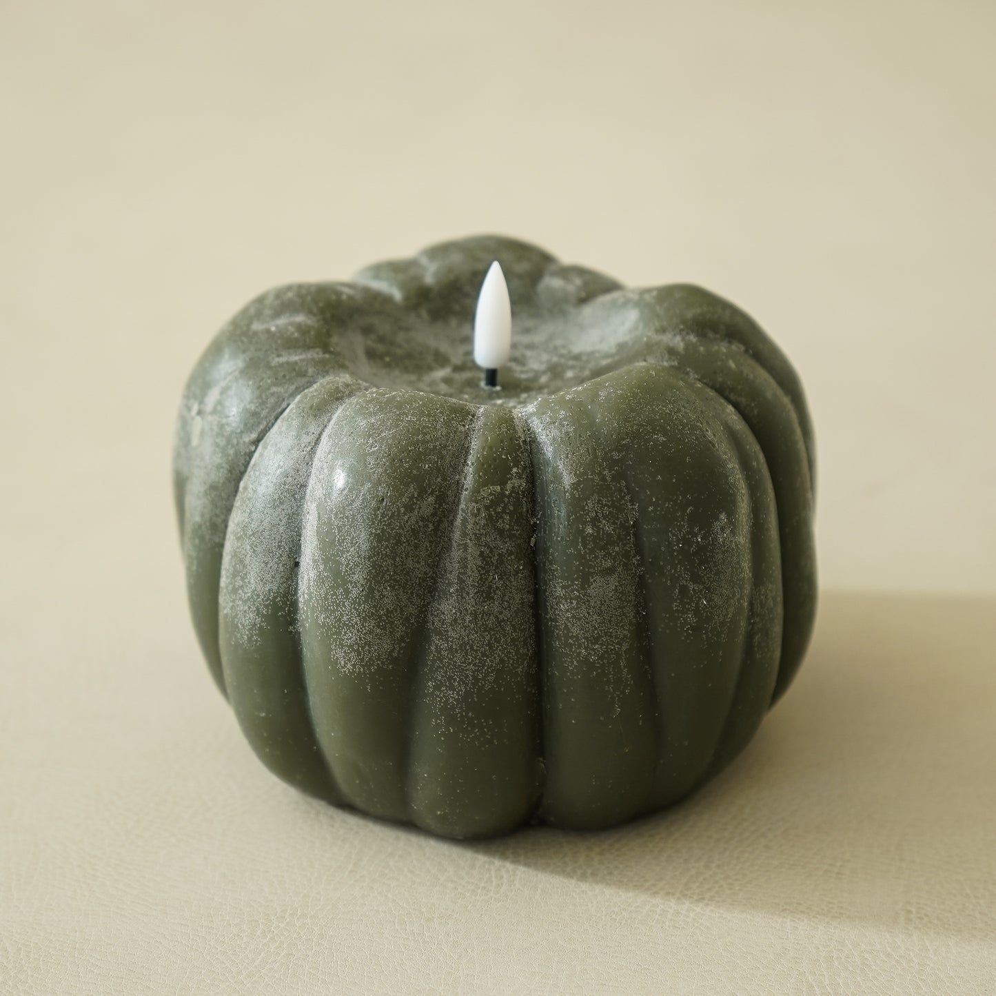 Flameless Pumpkin Candles