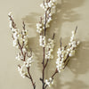 White Berry Branch | Faux Winter Stem