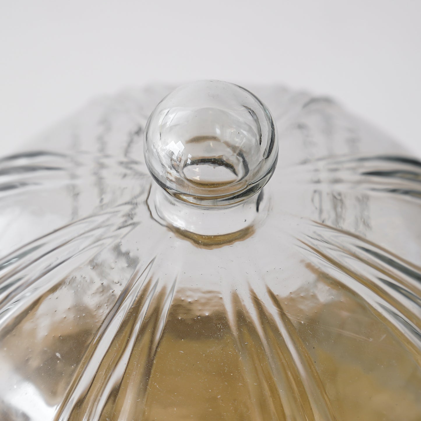 Capella Glass Cloche with Wood Base