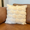 Cream Pumpkin Pillow | Neutral Fall Throw Cushion