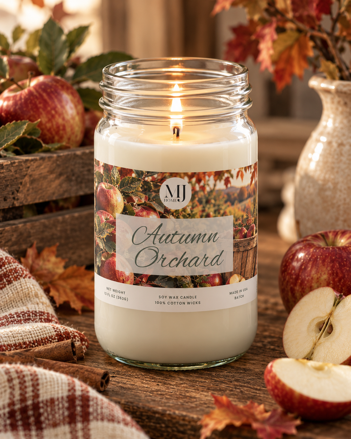 Autumn Orchard | Mason Jar Candle