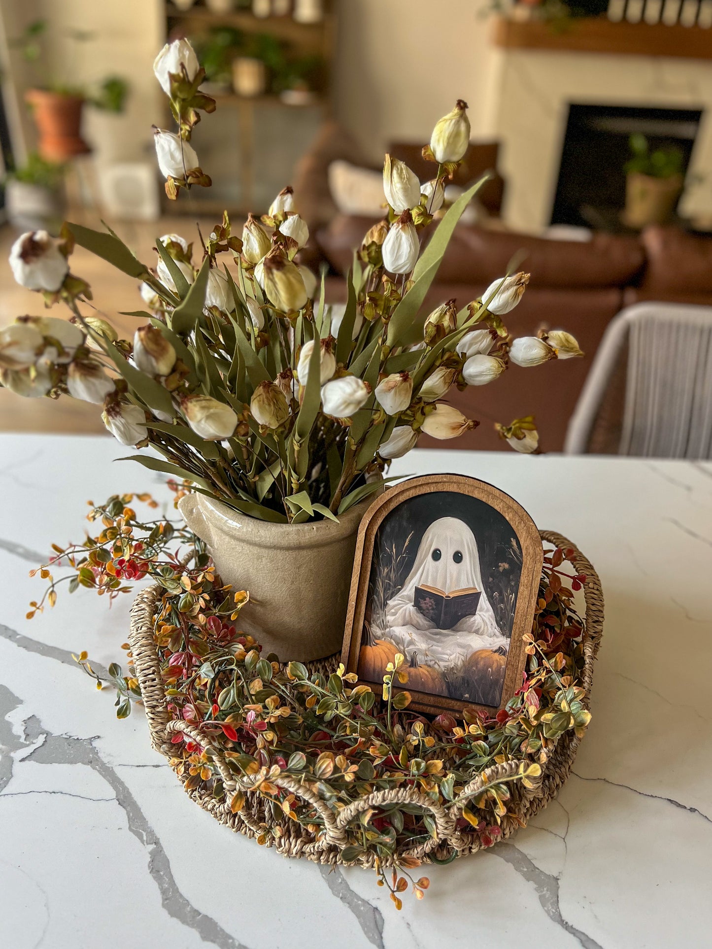 Pimpernel Garland | Burgundy & Olive Fall Accent