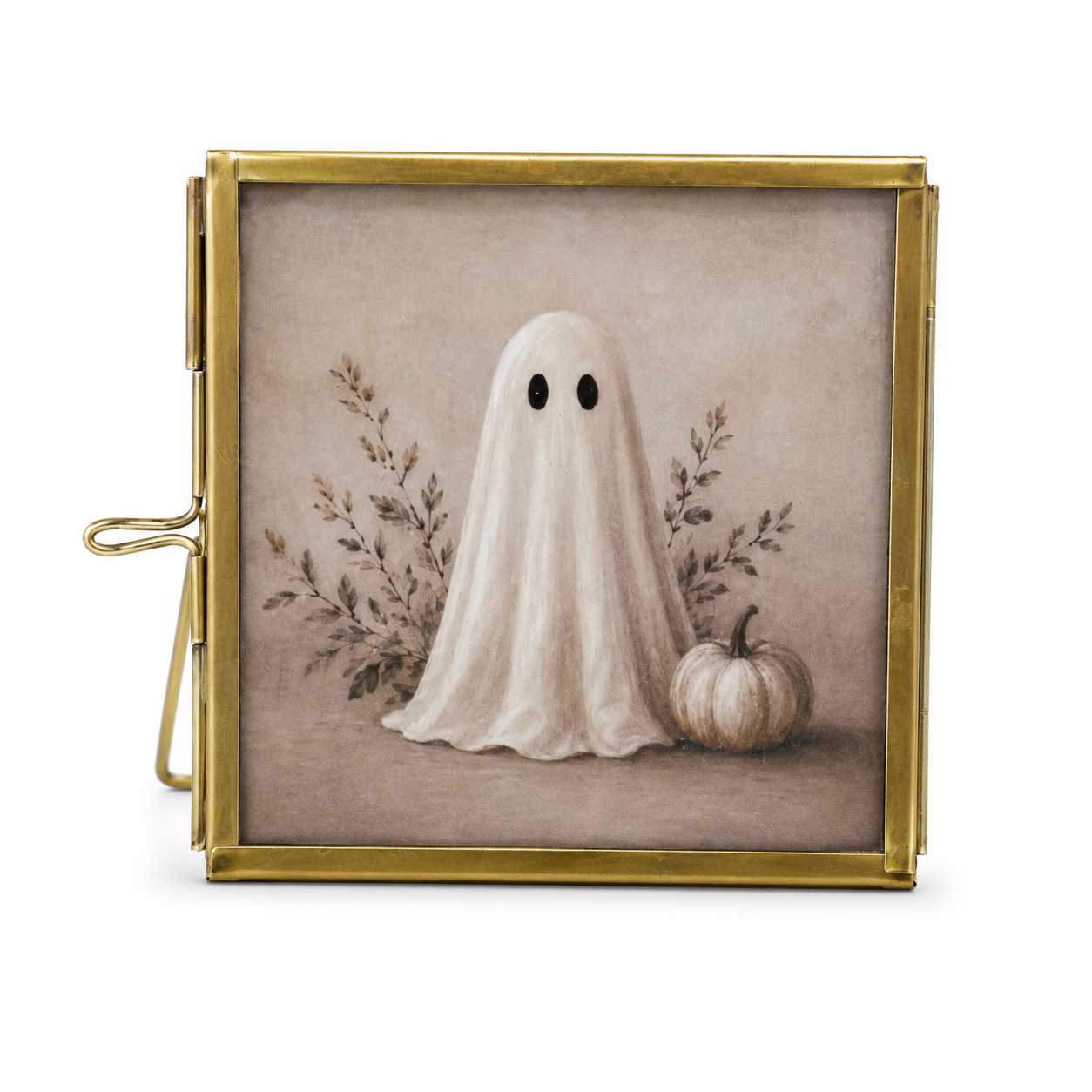 Vintage Brass Ghost Frame