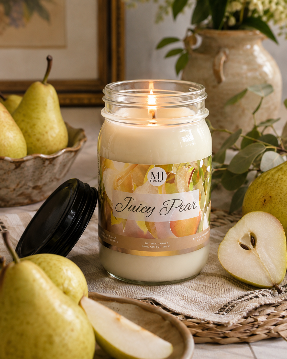 Juicy Pear | Mason Jar Candle