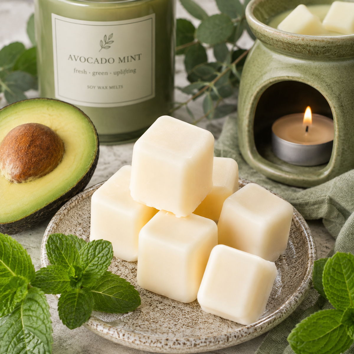 Avocado Mint | Wax Melt