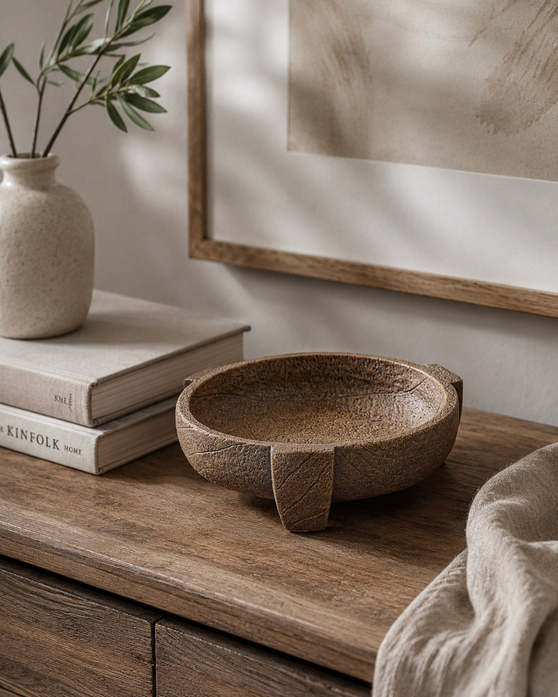 Cement Deco Bowl