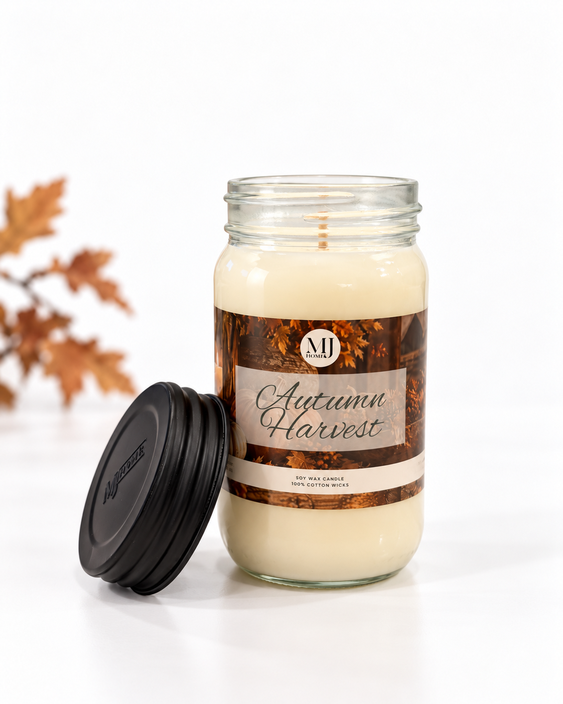 Autumn Harvest | Mason Jar Candle