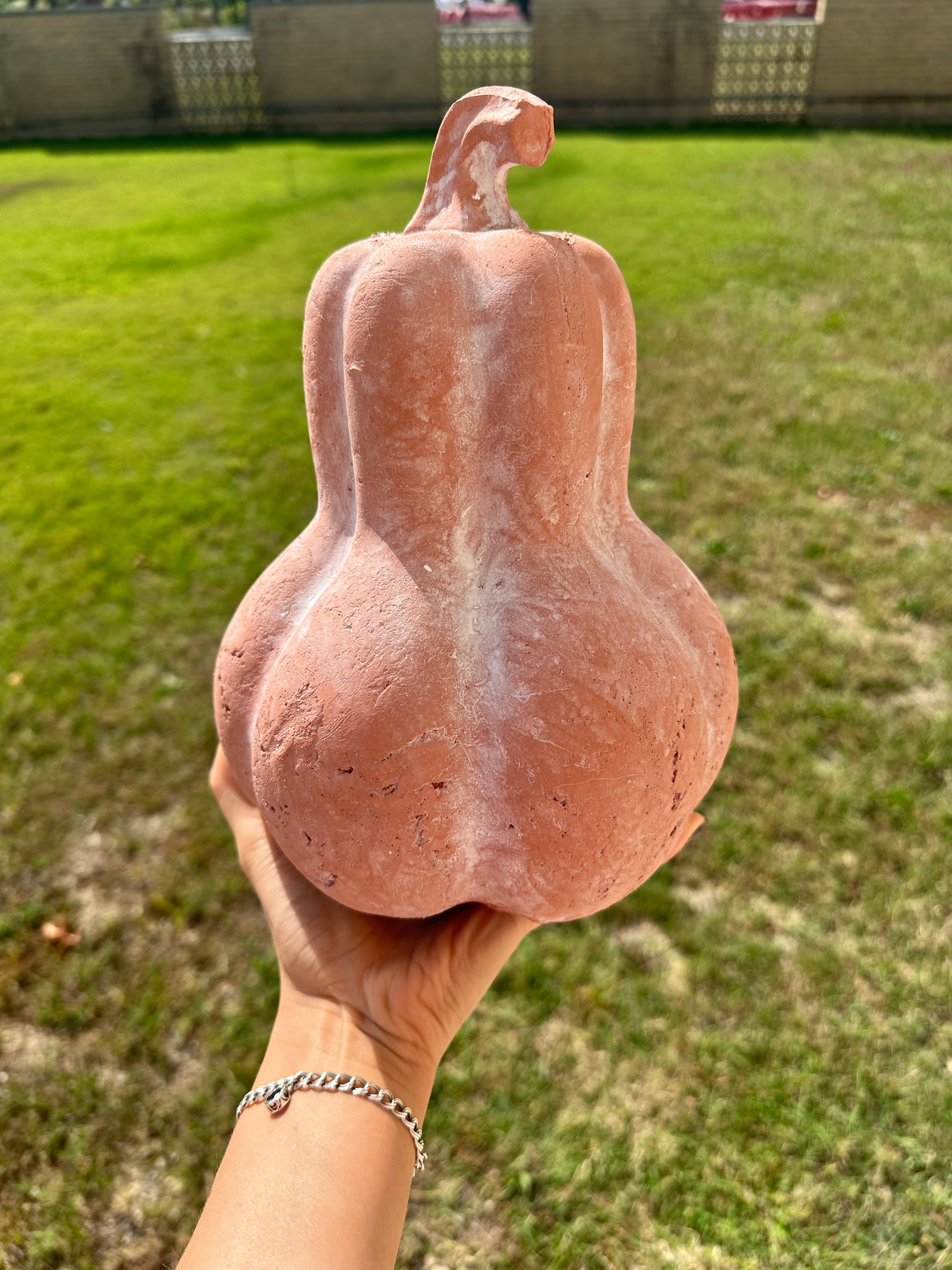 Orange Terracotta Gourd