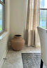 Charlie Oversized Clay-Style Vase | Round Decorative Pot
