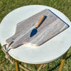 Beige Marble Cheese Board Set