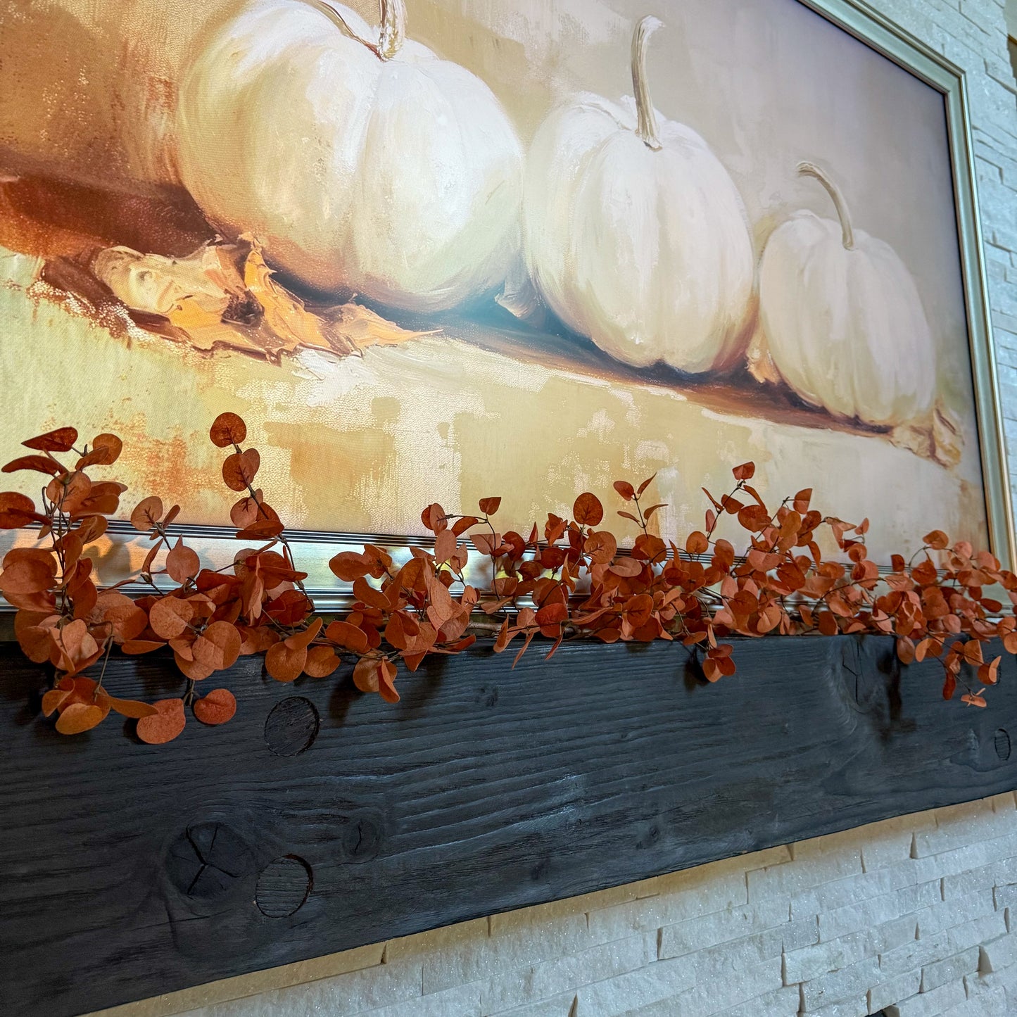 Penny Leaf Garland | Burnt Orange