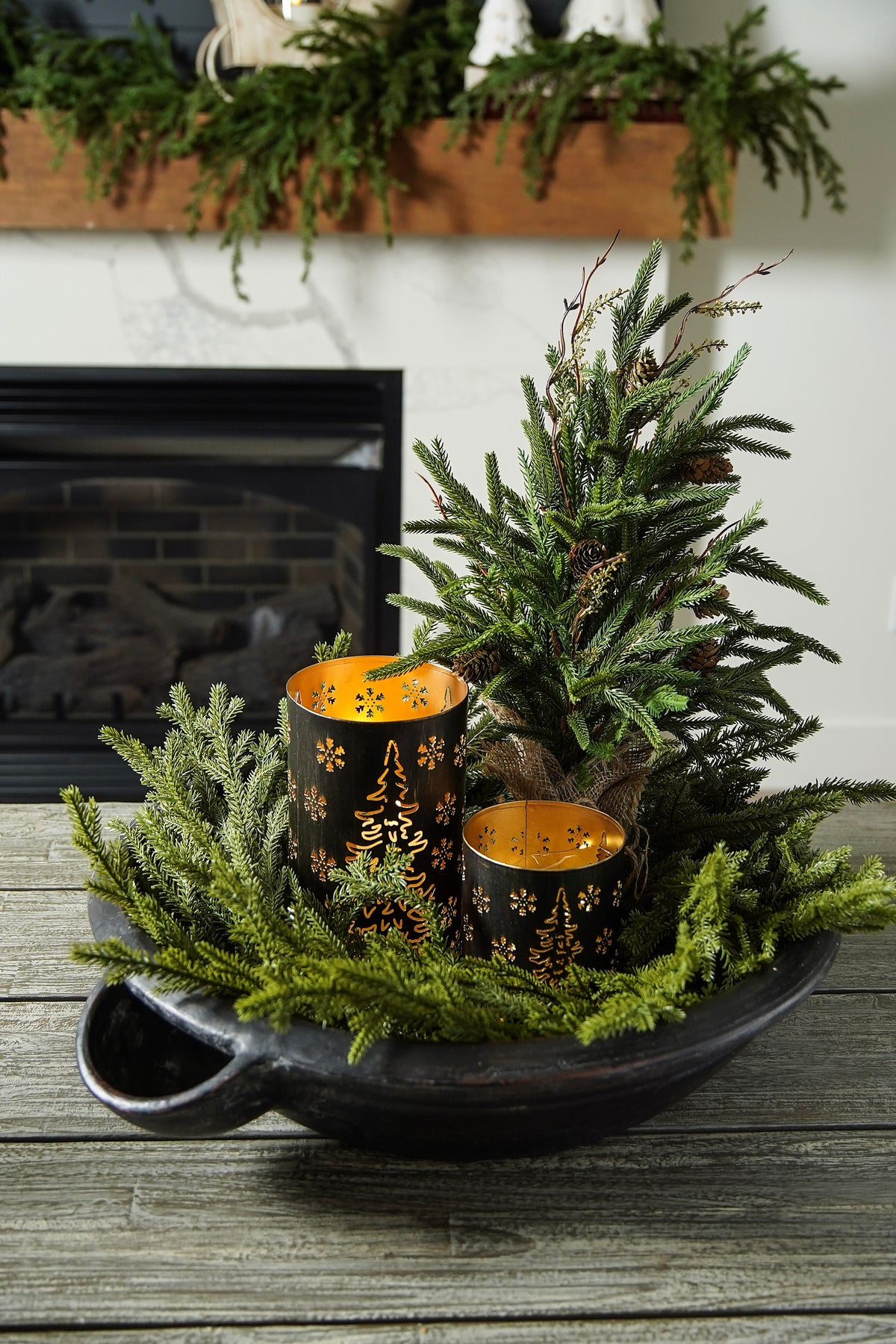 Evergreen Glow Styled Look