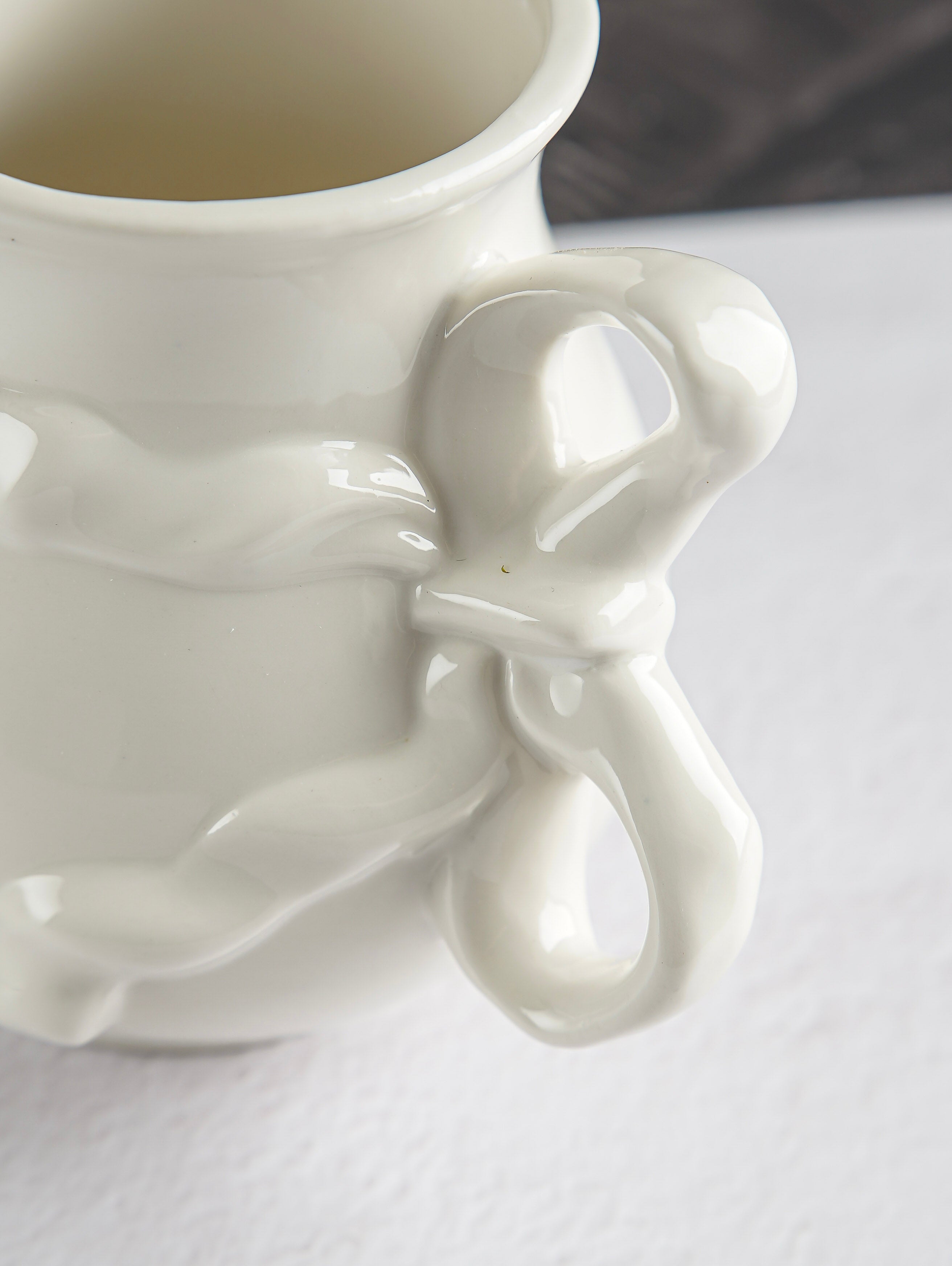 Bow Handled Pitcher