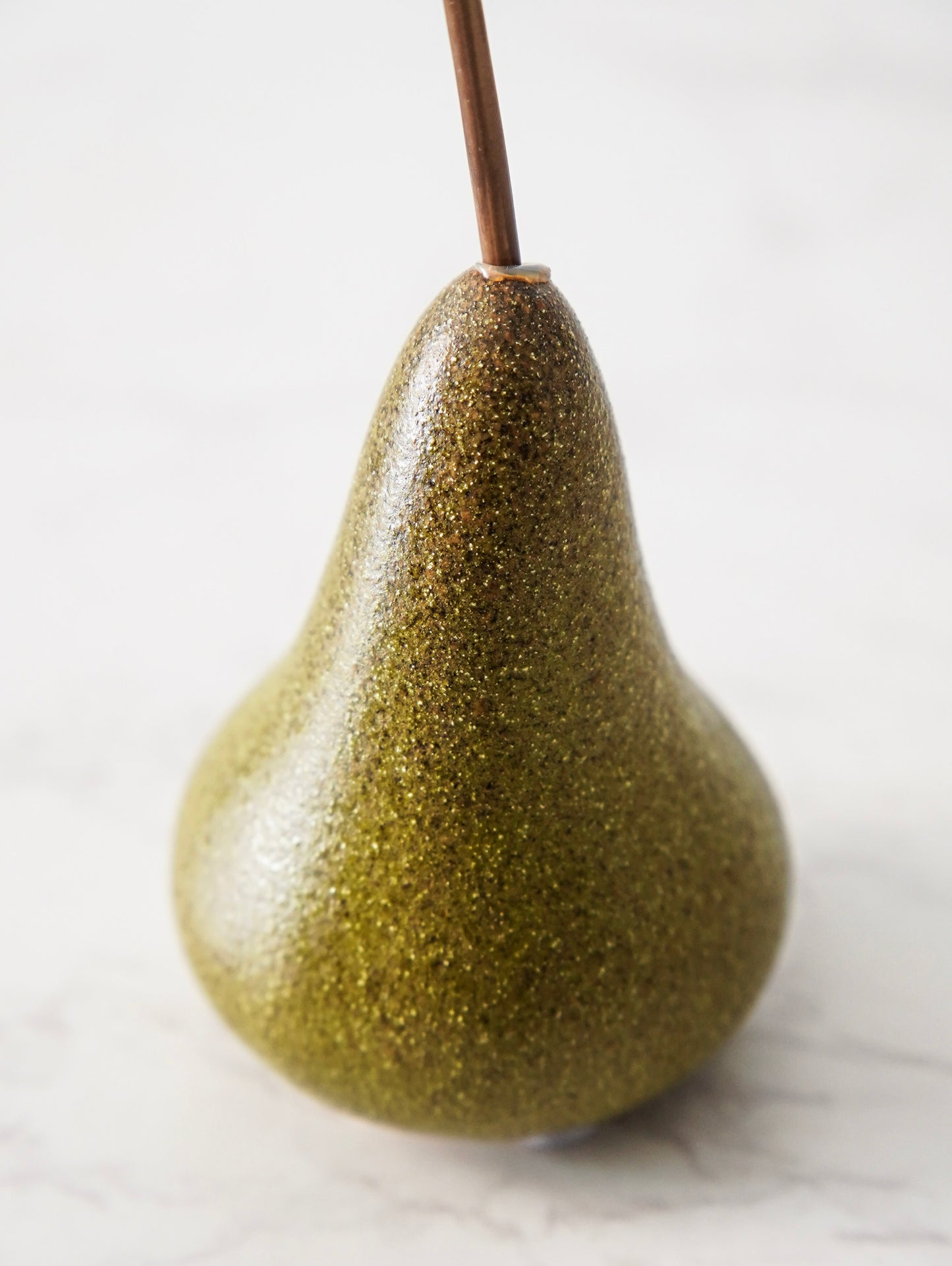 Ceramic Green Pear