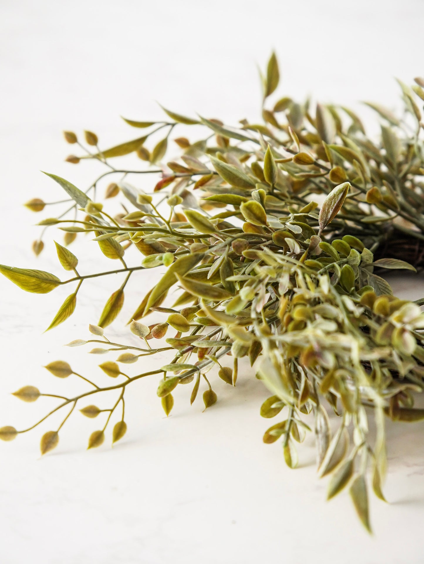 Mixed Sage Votive Candle Ring