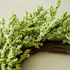 Green Mini Berries Wreath