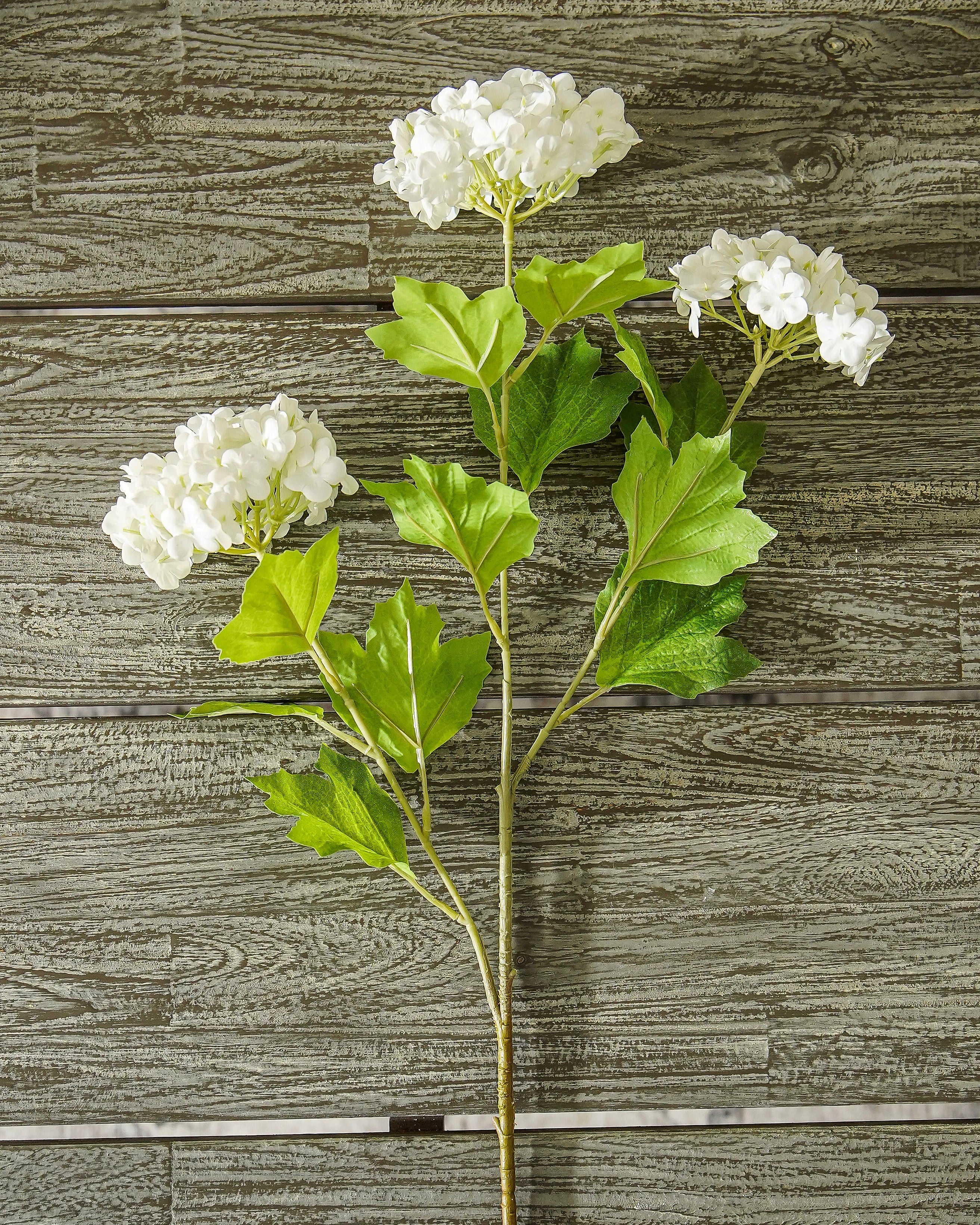 Real Touch White Snowball Hydrangea