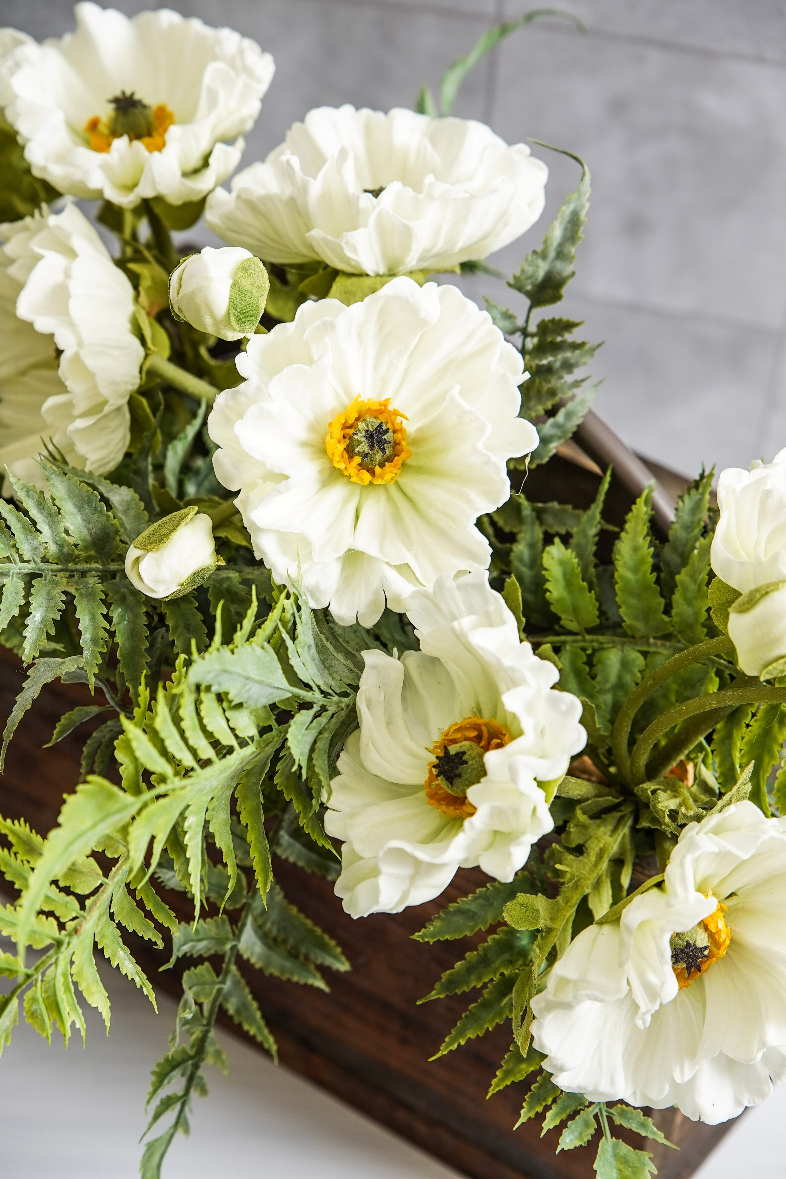 Real Touch Poppy Bundle | White