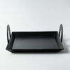 Shiloh Black Iron Tray | Square