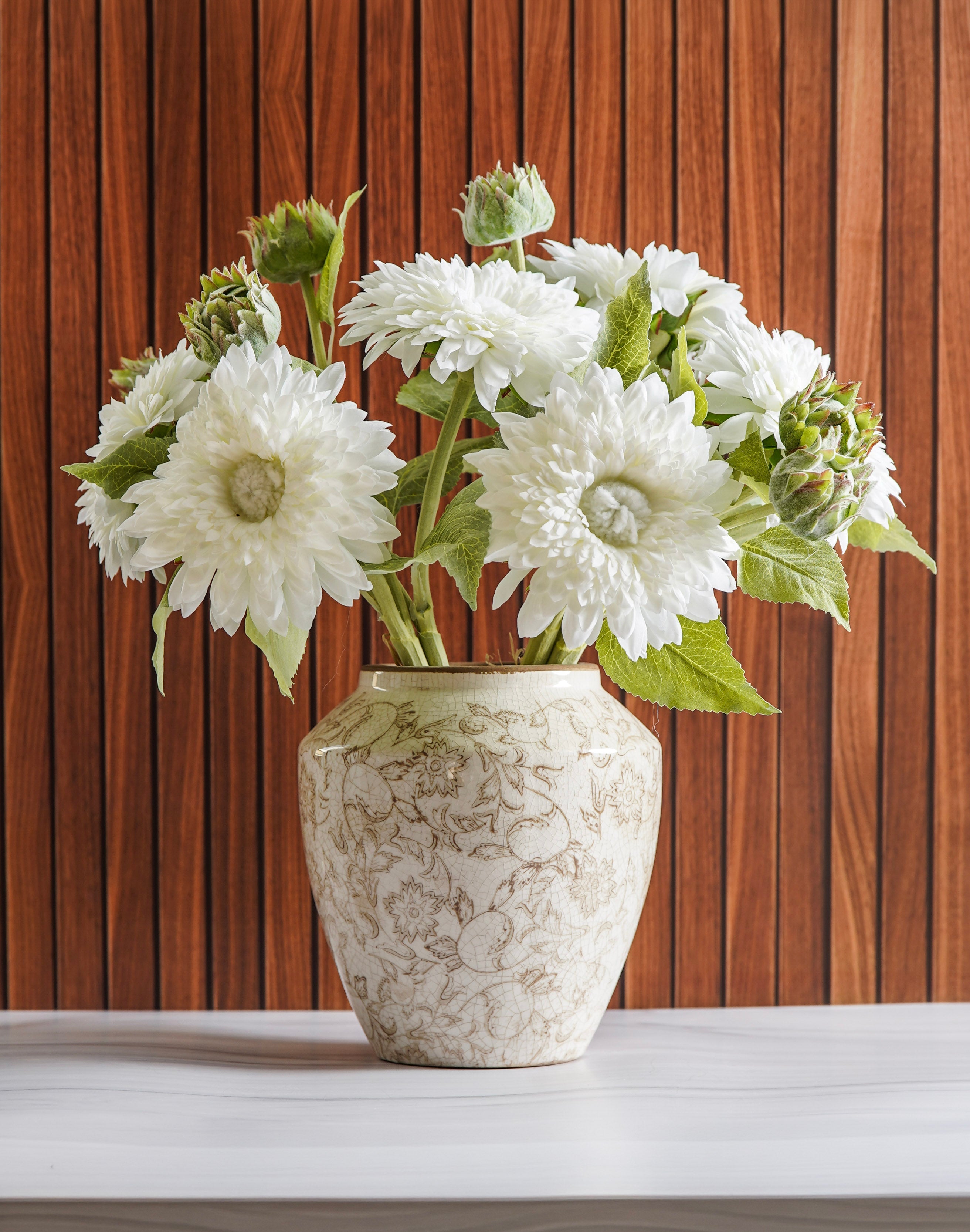 White Sunflower Styled Look
