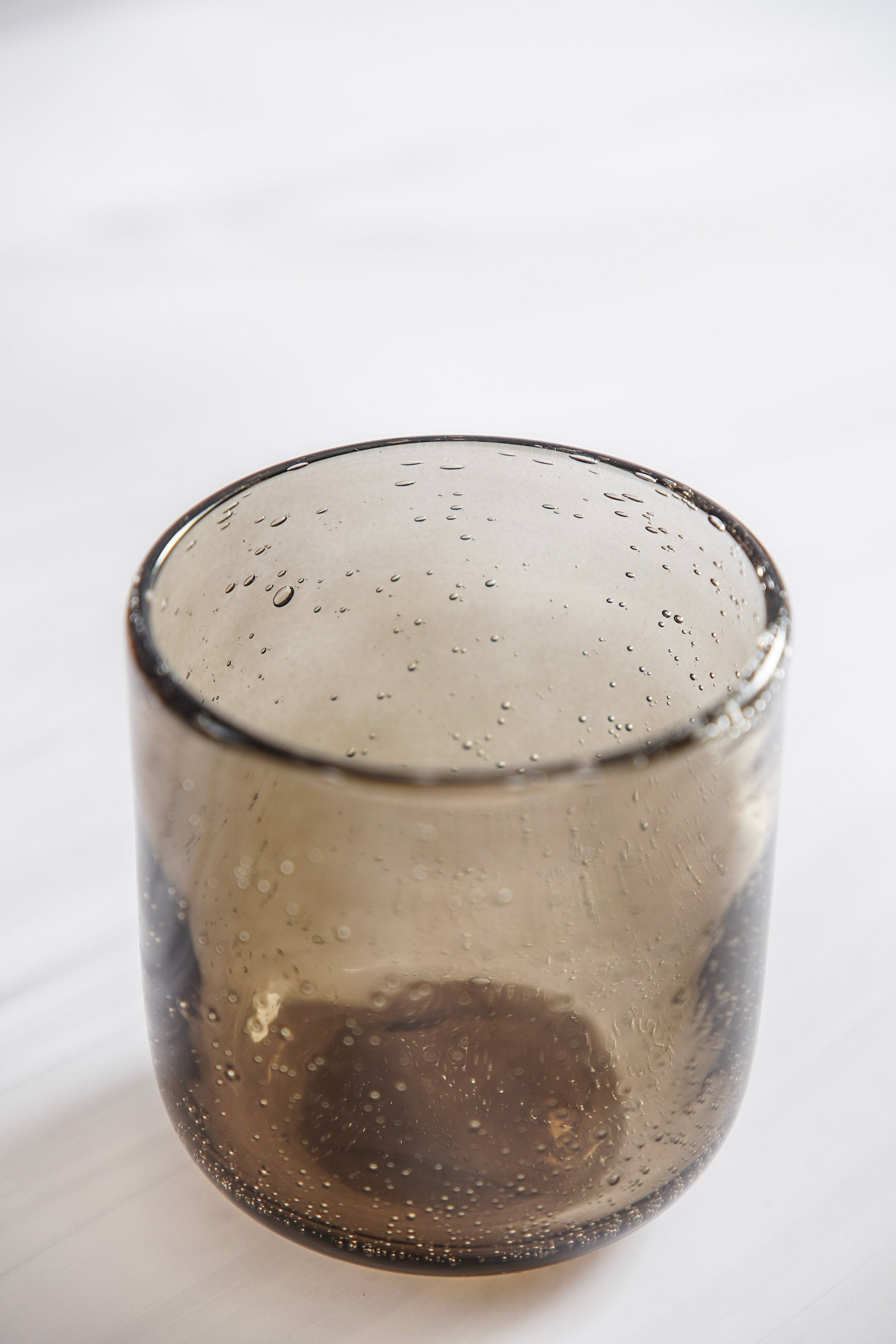 Smoked Bubble Glass