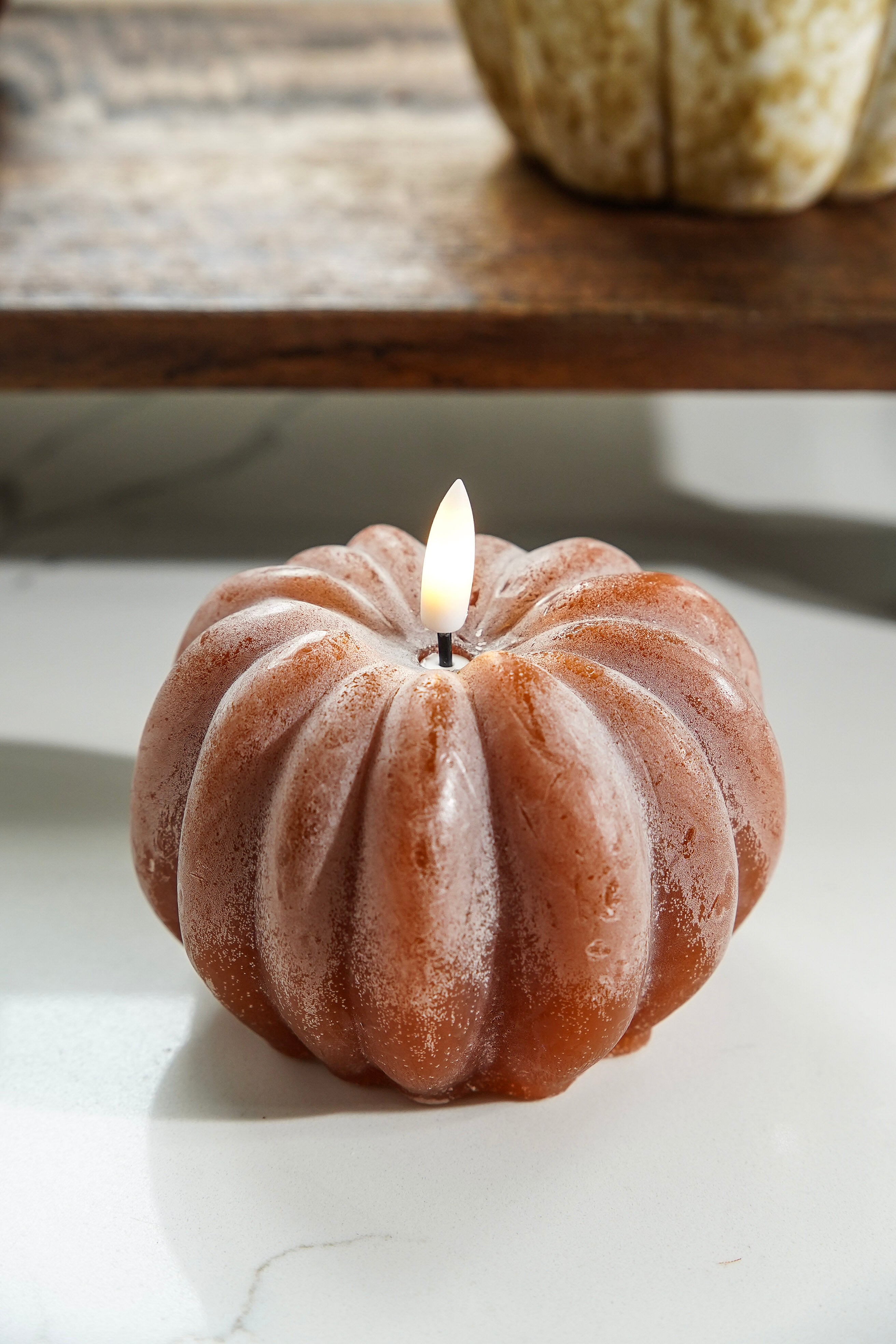 Flameless Autumn Candle