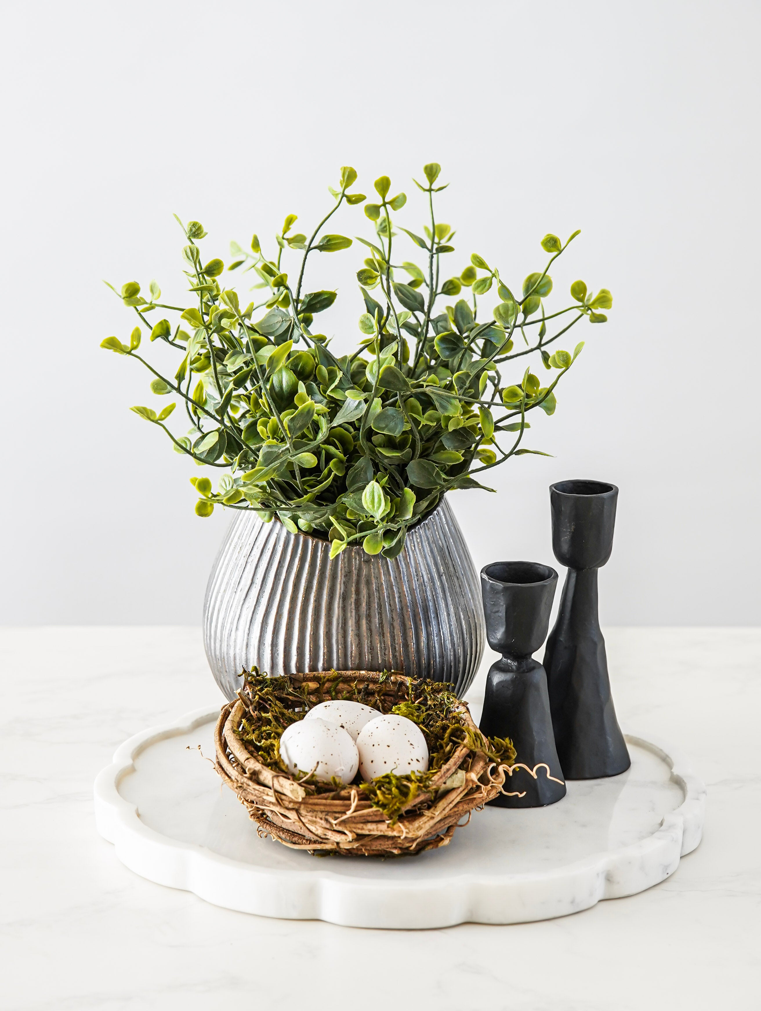 Ribbed Votive Holder/Vessel