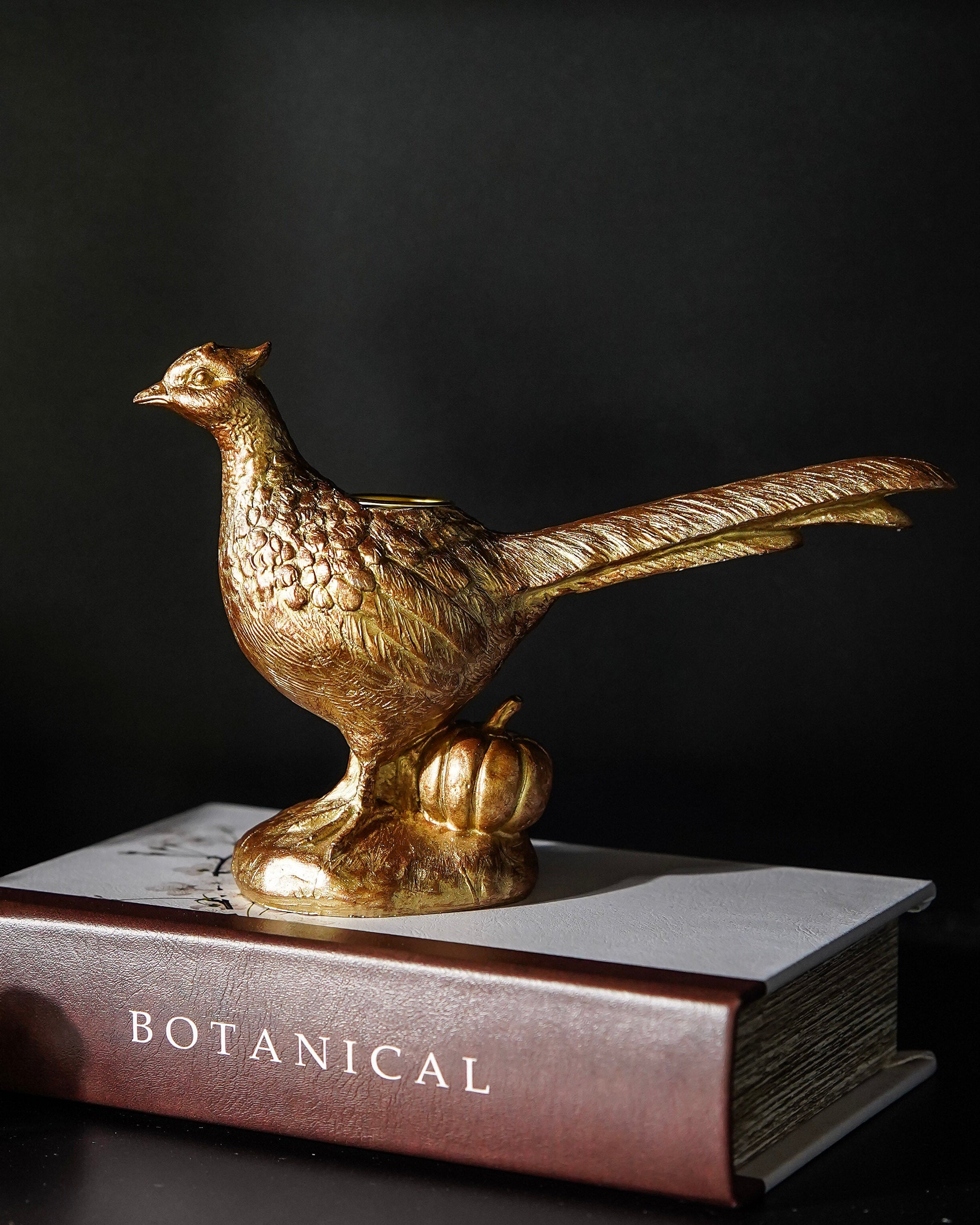 Pheasant Taper Holder