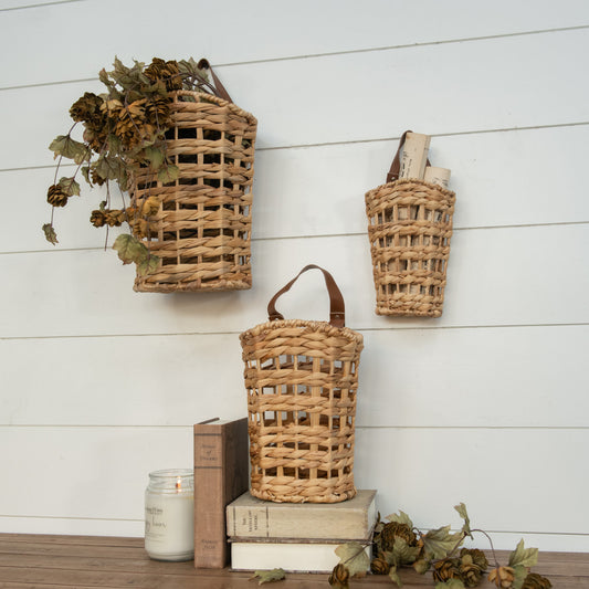 Open Weave Wall Baskets | Set of 3 *Coming Soon*