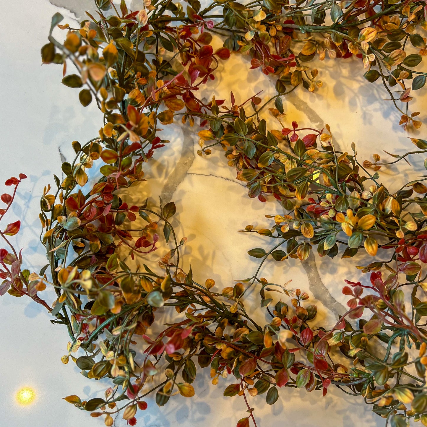 Pimpernel Garland | Burgundy & Olive Fall Accent