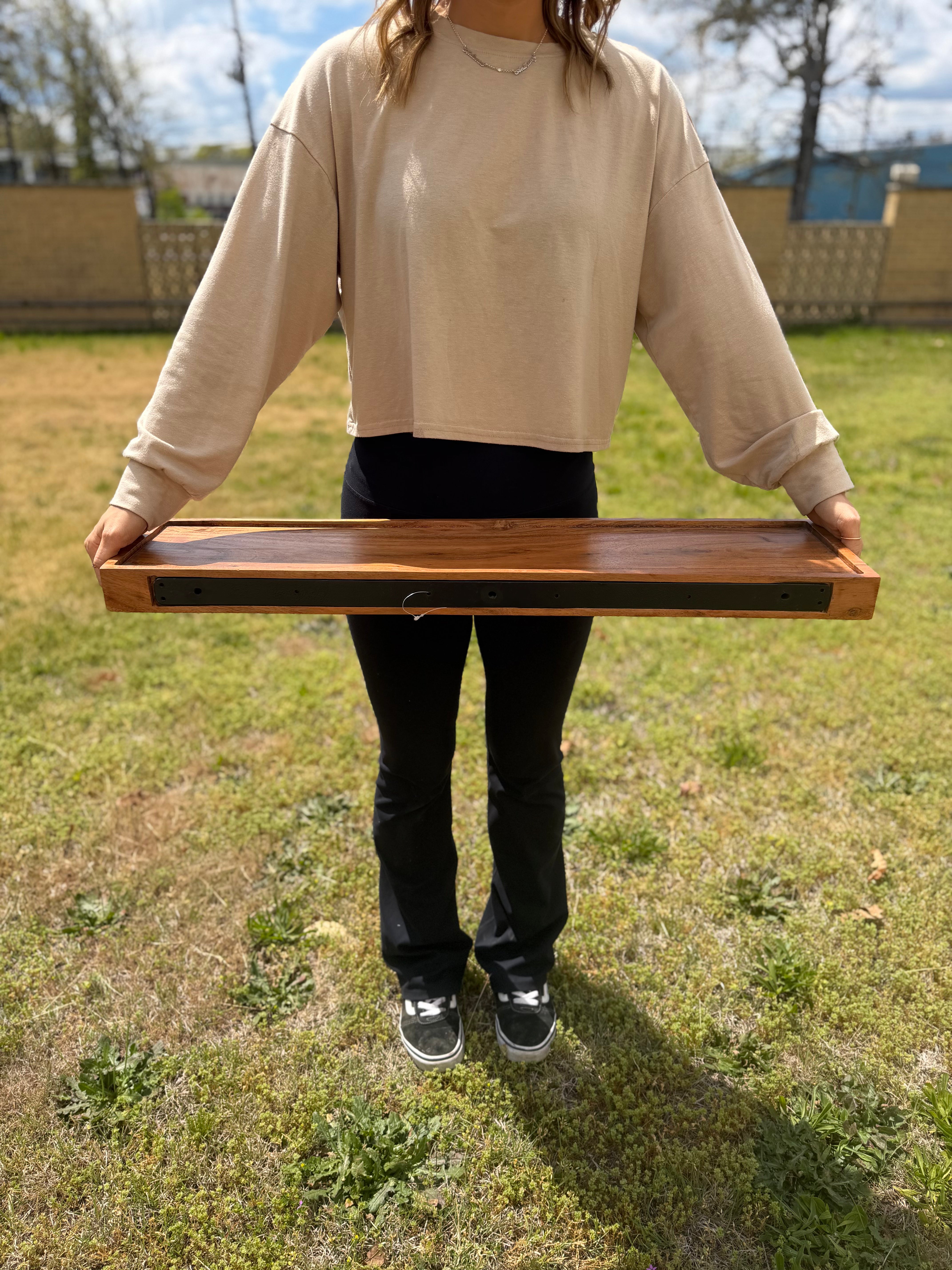 Floating Solid Wood Shelf | GREAT QUALITY!