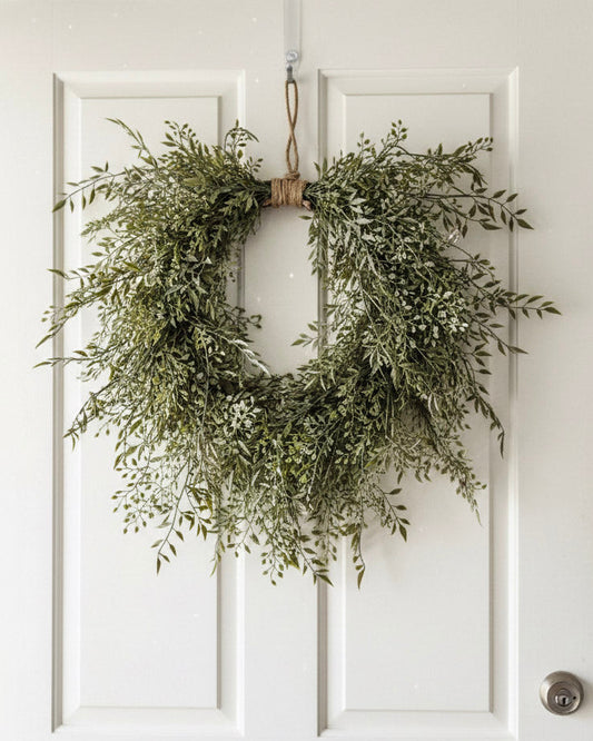Mixed Sage Wreath