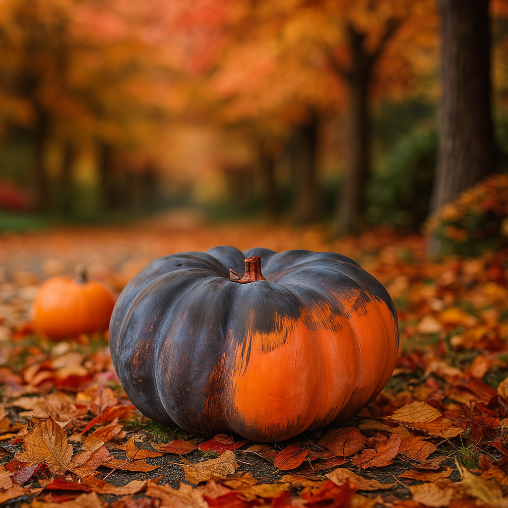 Ripe Ember Pumpkin | 14.5"
