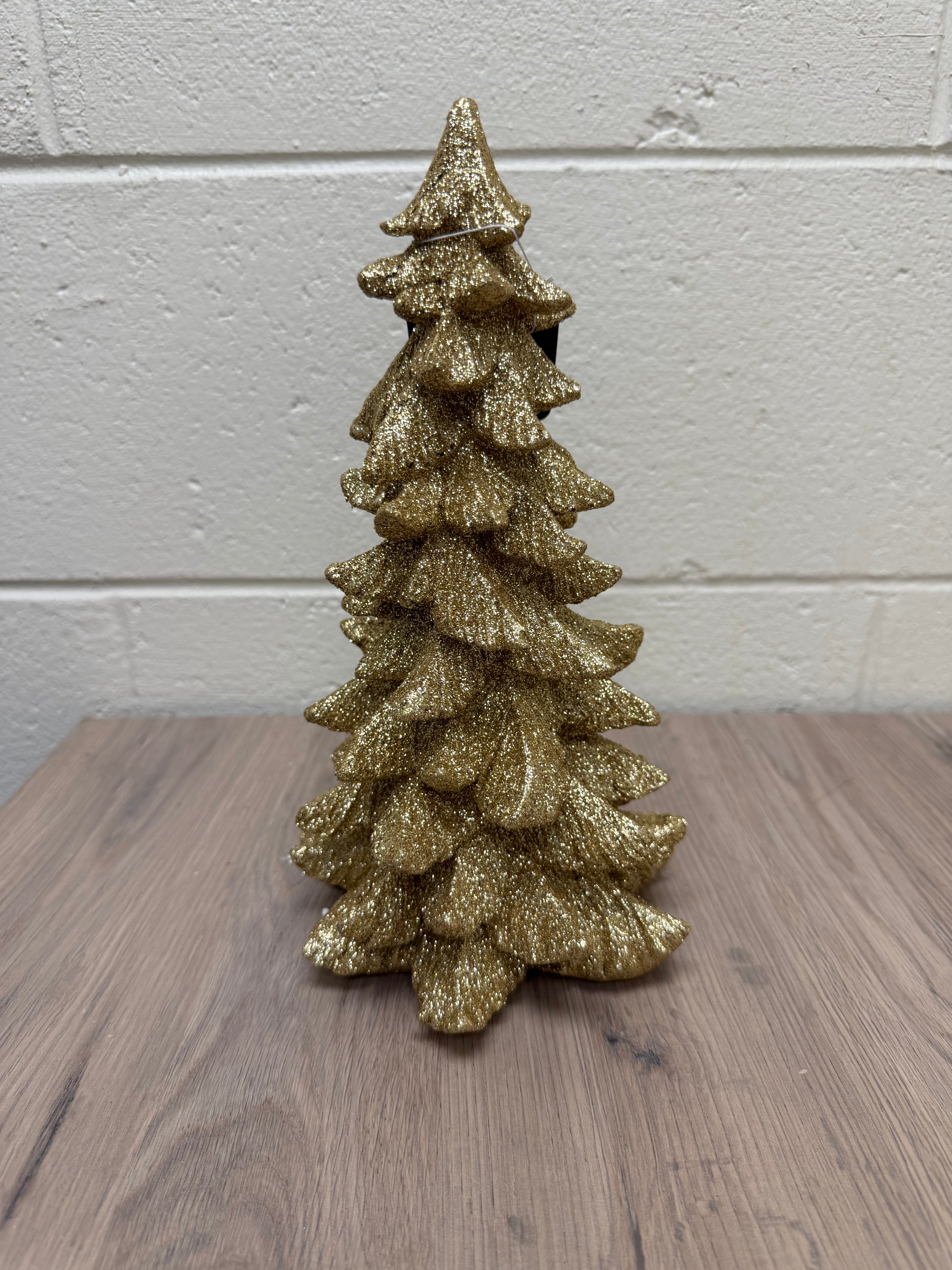 Gold Glitter Tree | Scratch & Dent