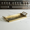 Brushed Gold Aluminum Tray