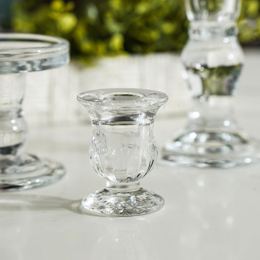 Zeloria Glass Taper Holder