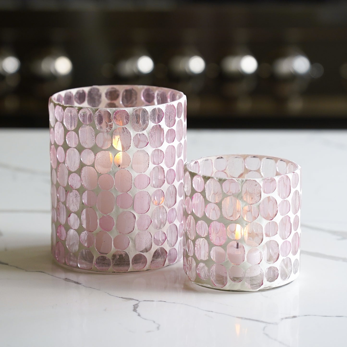 Flameless Wavy Votive Candles