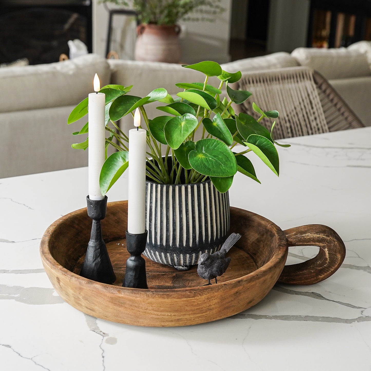 Flameless Tapers | Set of 2