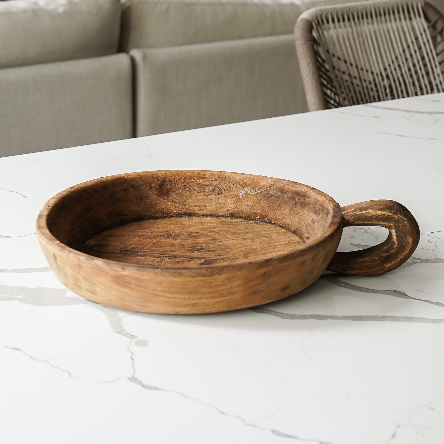 Wood Kneading Bowl
