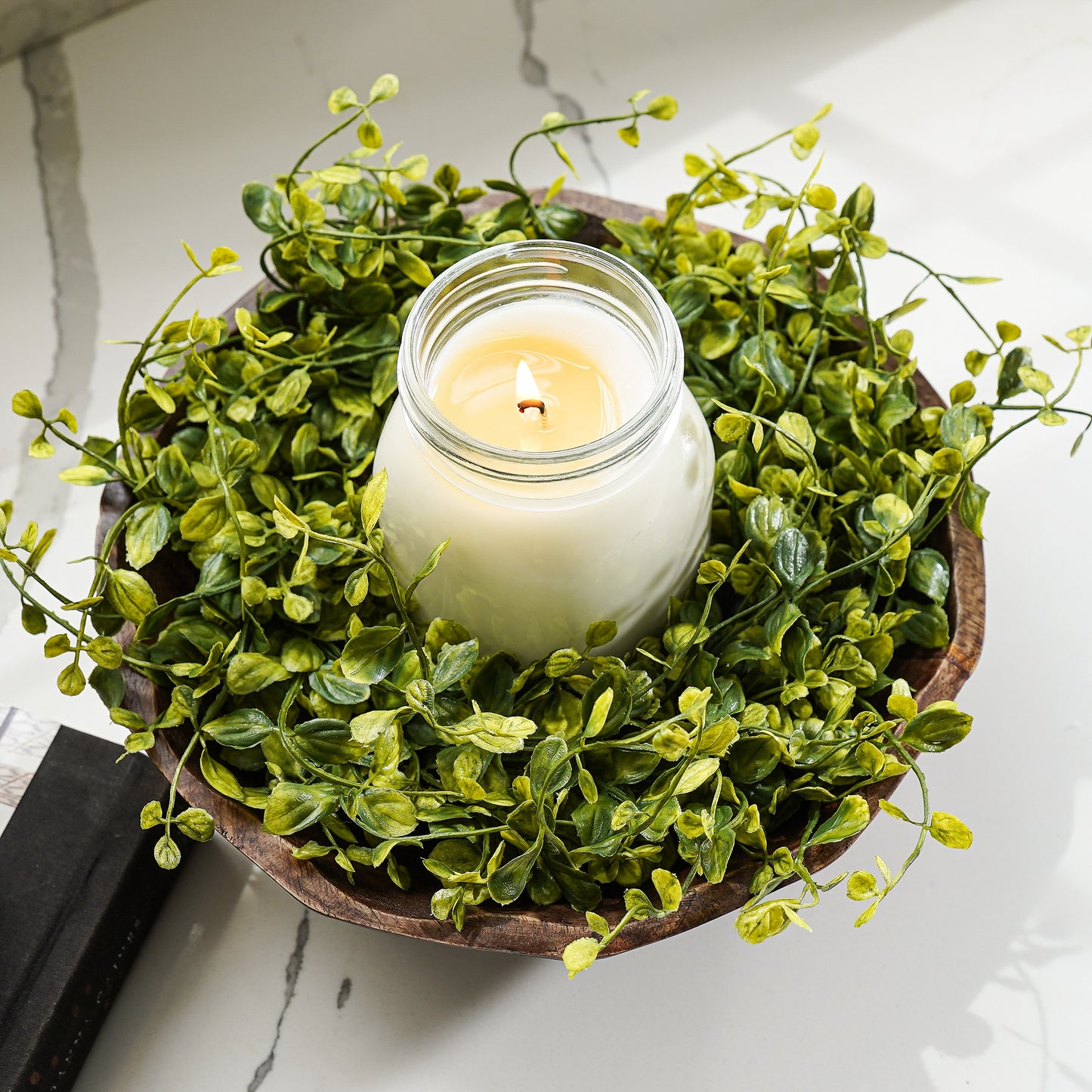 Pimpernel Candle Ring | Spring Green
