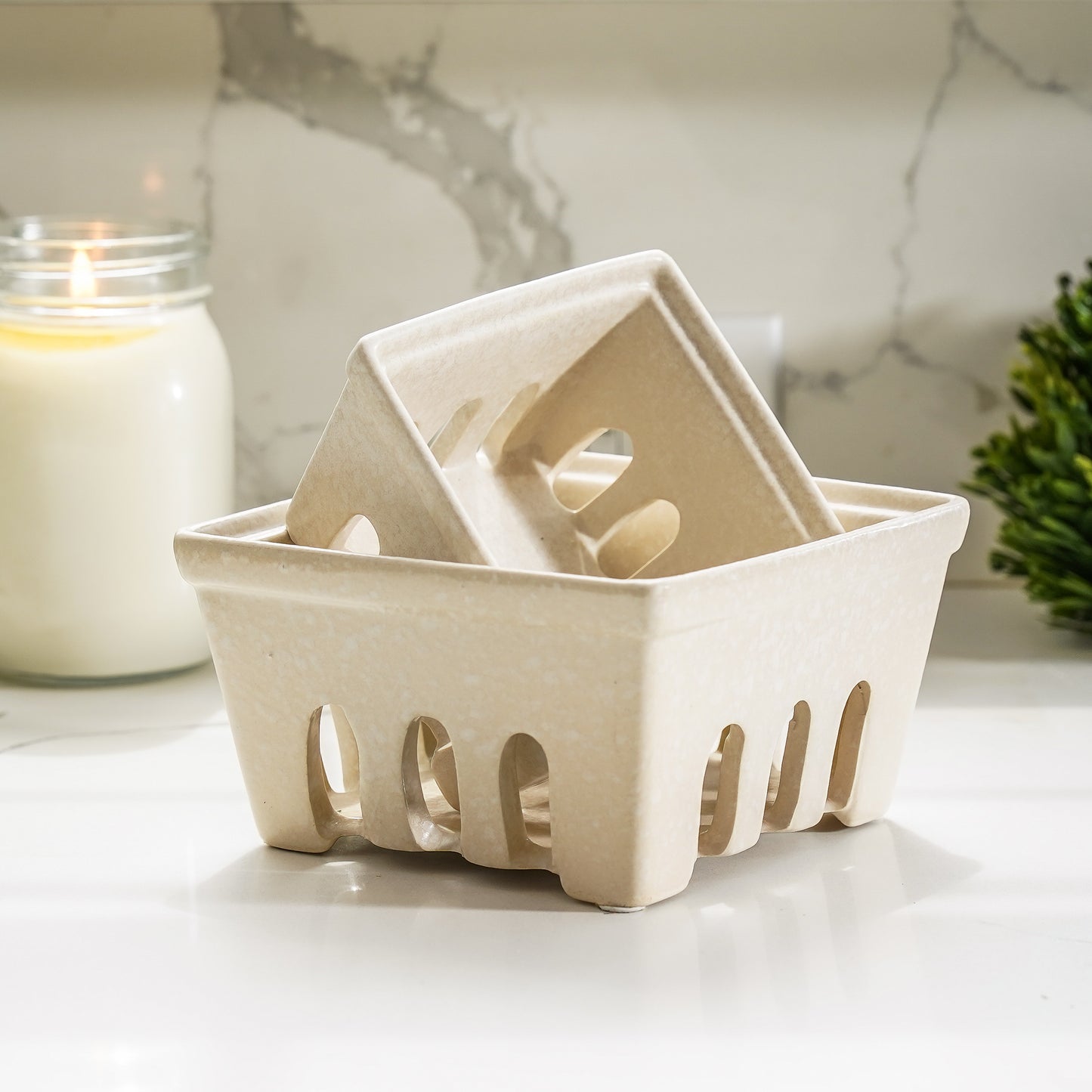 Ceramic Berry Basket